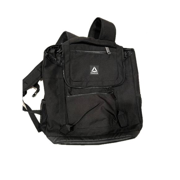 Reebok Top Loading Computer Black Backpack - Picture 1 of 3